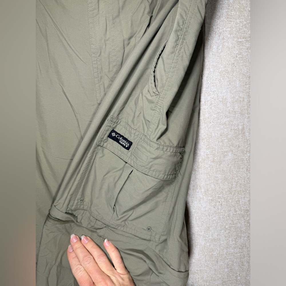 Columbia GRT Convertible Trekking Pants Zip-Off Shorts Hiking Fishing Size L - Picture 6 of 11